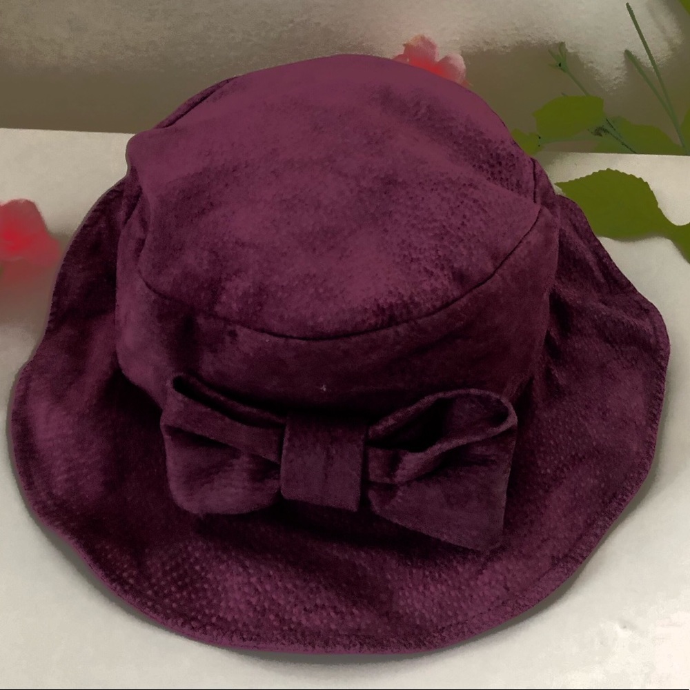 Light Suede Hot Purple Hat